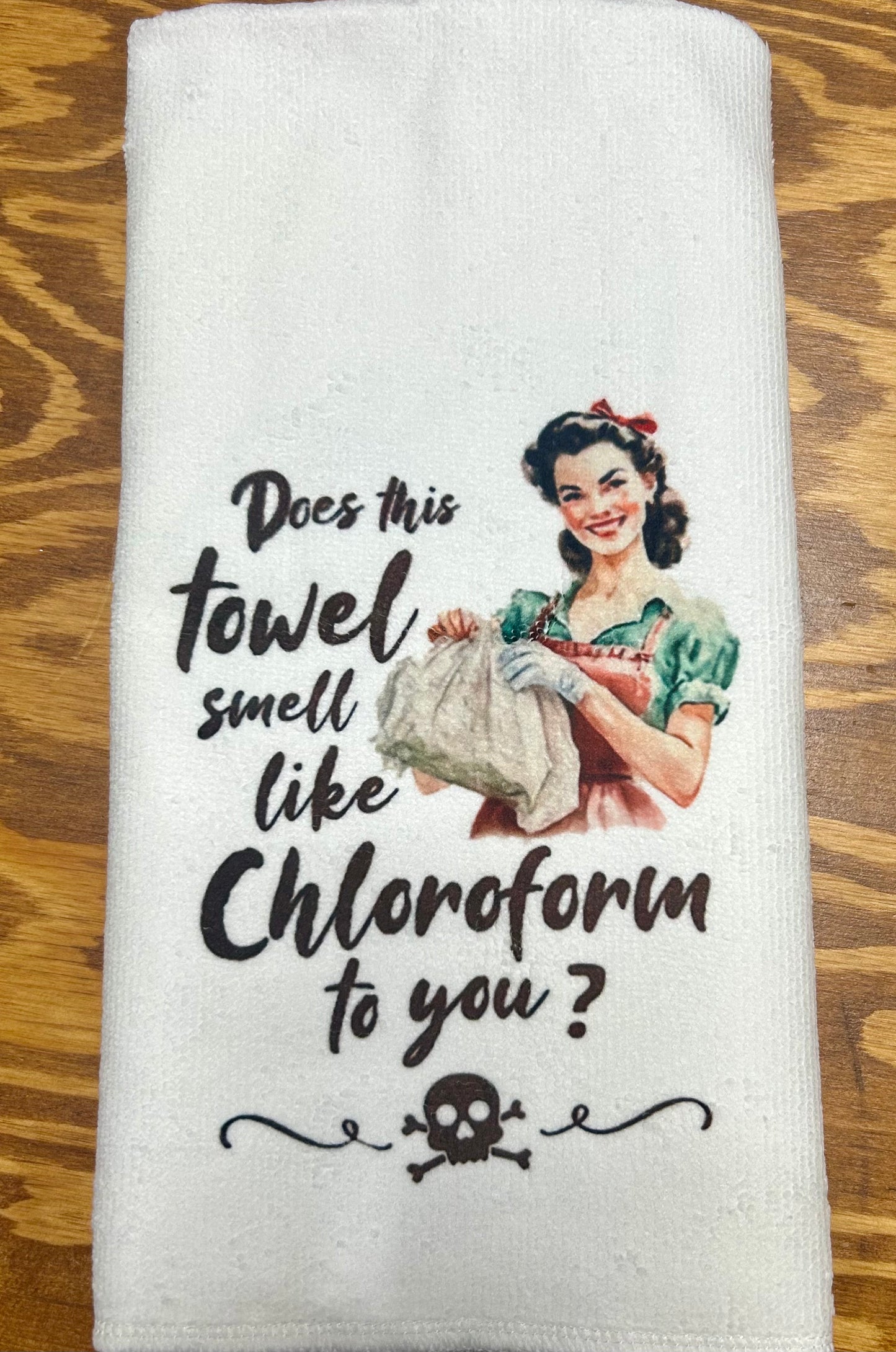 Chloroform Tea Towel