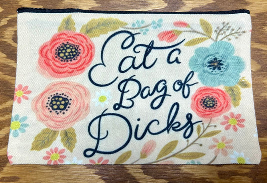 Bag of Dicks Zippered Pouch