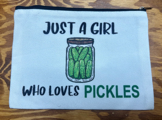 Pickles Zippered Pouch