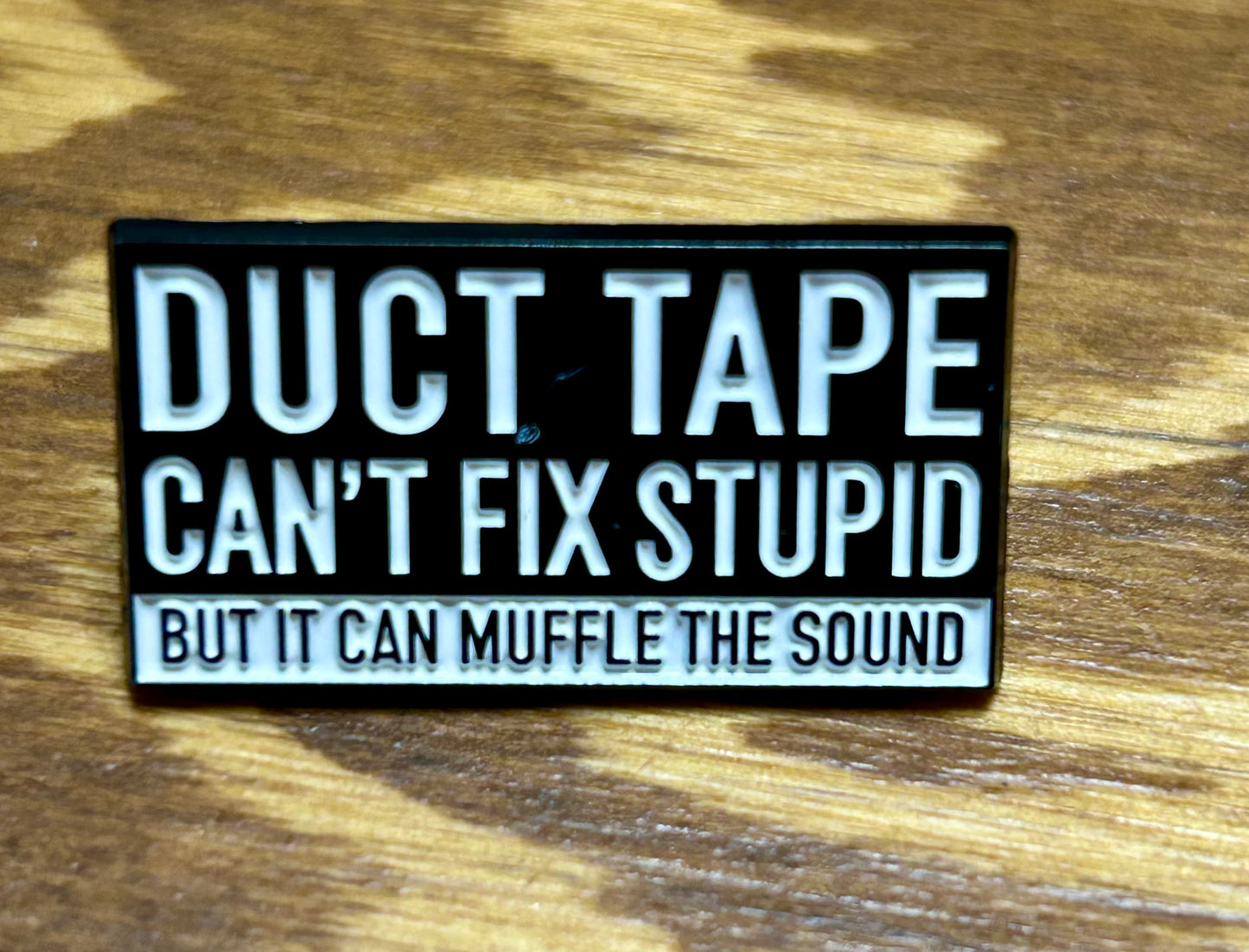 Funny Duct Tape Sticker