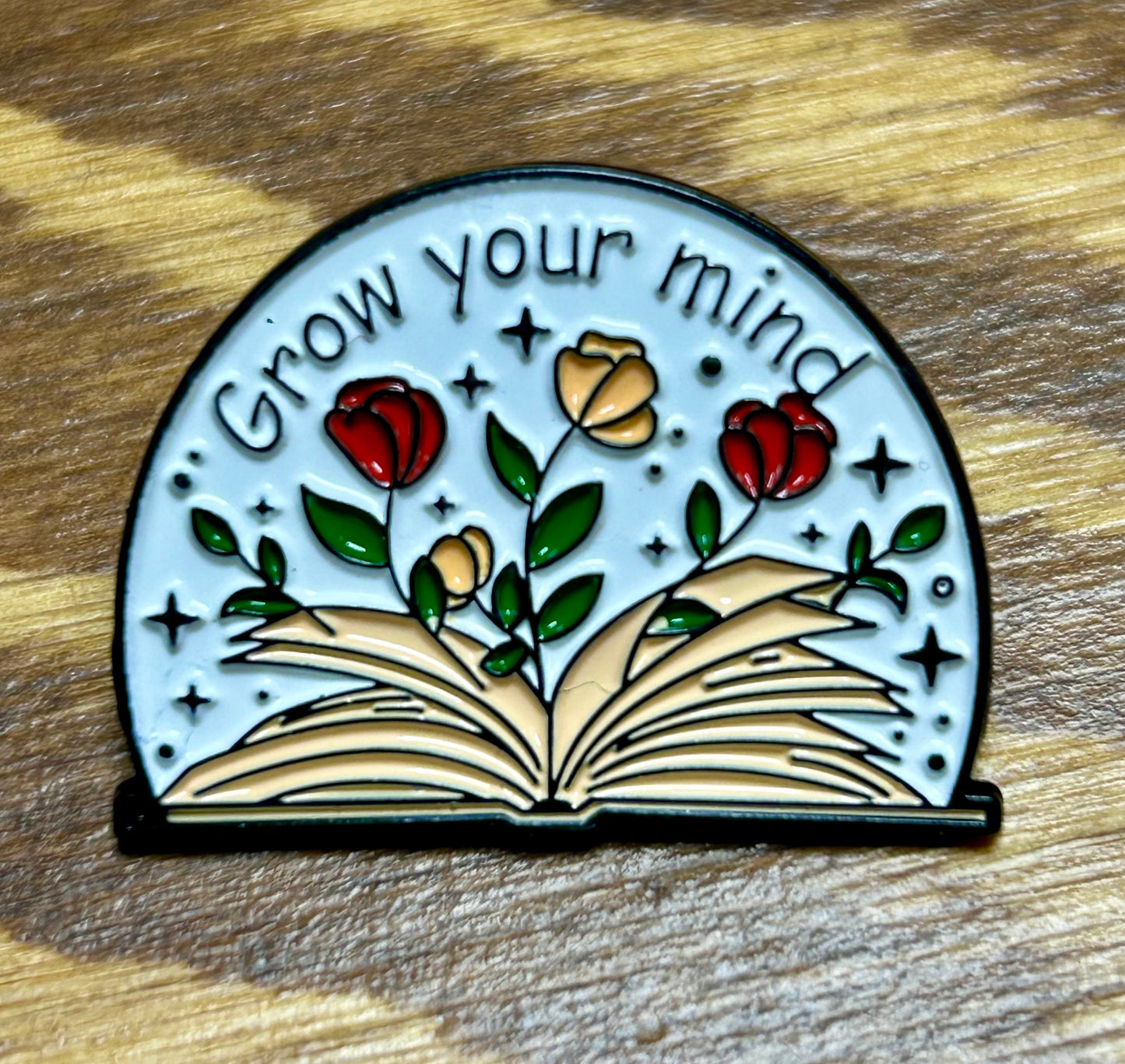 Enamel Pin - Grow Your Mind