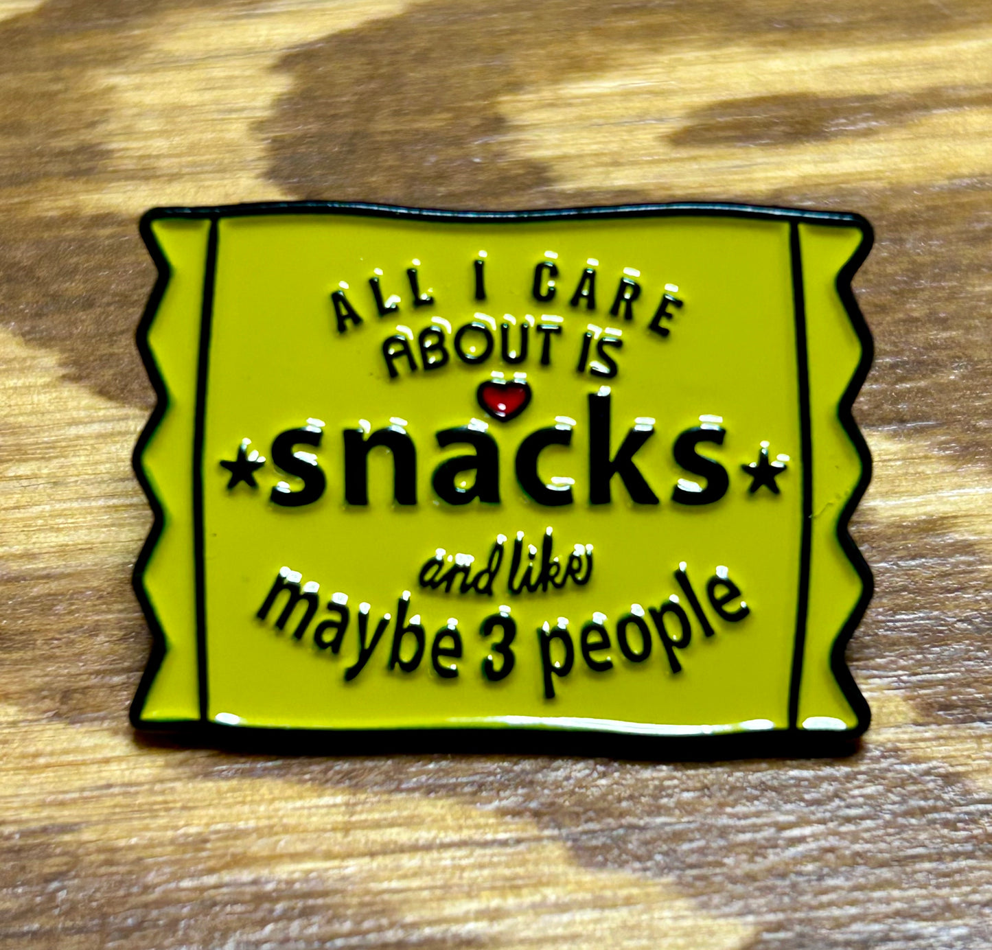 Snacks Pin