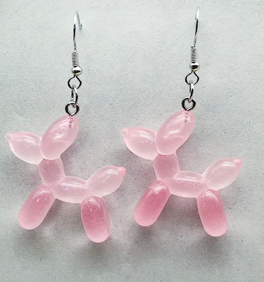 Balloon Dog Earrings