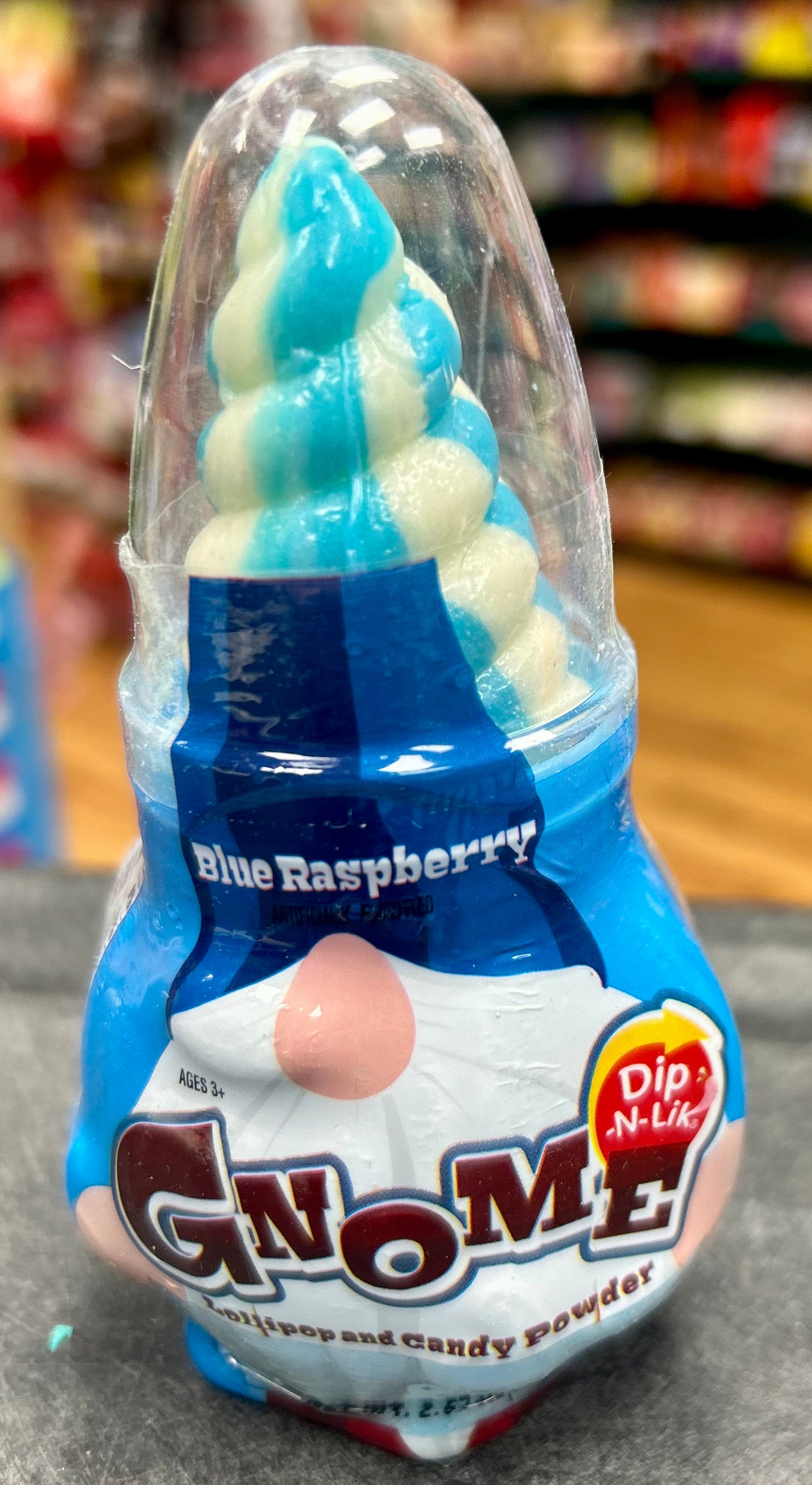 Gnome Dip N Lik Blue Raspberry